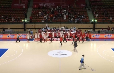 Bóng rổ nam Việt Nam đứng thứ 5 toàn đoàn tại SEA Games 33