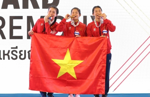 SEA Games 33: Đấu vật Việt Nam khẳng định vị thế tại khu vực