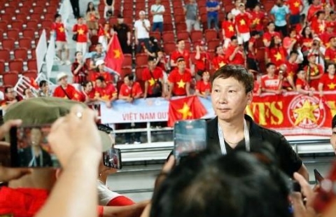 Báo Indonesia đưa tin về tham vọng của HLV Kim Sang-sik