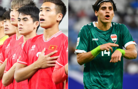 Tương quan trước trận U23 Việt Nam gặp U23 Iraq