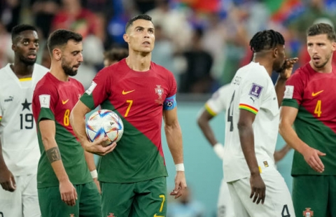 Video bàn thắng Bồ Đào Nha 3-2 Ghana: Ngày Ronaldo khắc tên vào lịch sử