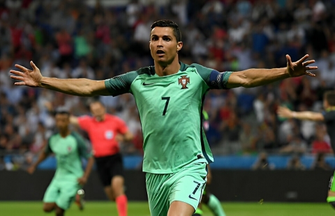 Ronaldo tự phá vỡ kỷ lục của chính mình tại Euro