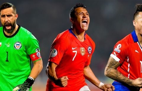 Những cựu binh của Chile có thể 'ở nhà' xem Copa America 2024