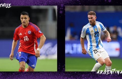 Trực tiếp Chile vs Argentina, bảng B Copa America 2024 (8h00 ngày 26/6)