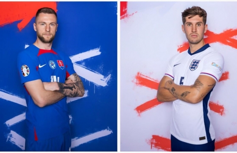 Trực tiếp Anh vs Slovakia: Cầu thủ hai đội đã có mặt tại sân