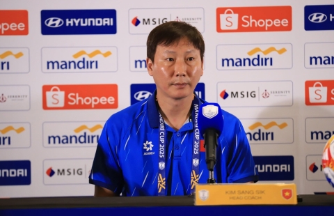 HLV Kim Sang Sik chỉ thẳng lợi thế của U23 Việt Nam trước U23 Indonesia