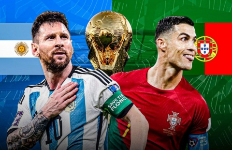 Messi và Ronaldo lập kỷ lục tại World Cup 2026 dù chưa đá phút nào