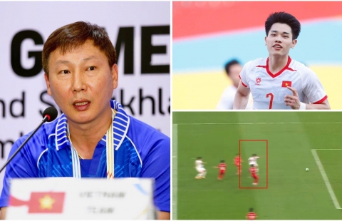 HLV Kim Sang Sik: 'Bàn thắng của Đình Bắc không việt vị'