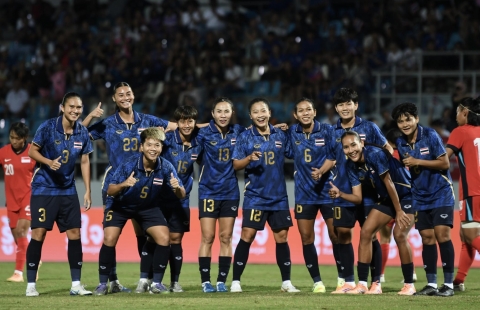 Trực tiếp nữ Thái Lan 2-0 Singapore: Cách biệt nhân đôi