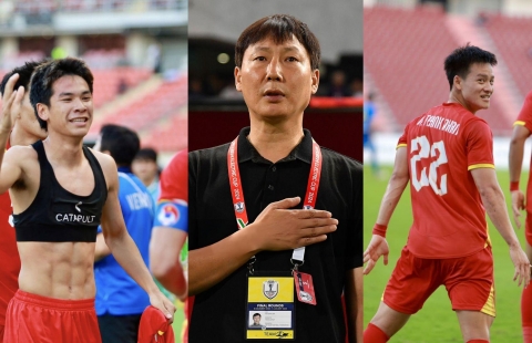 HLV Kim Sang Sik nhận 'điểm 10', giúp U22 Việt Nam 'gỡ rối' Philippines