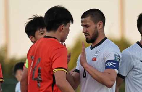 Đội Trung Á 'sợ thua' trước khi gặp U23 Việt Nam ở giải châu Á