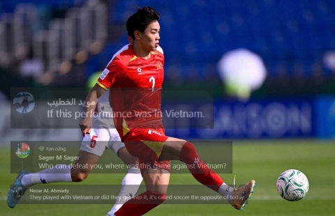 CĐV Jordan: 'Đá với U23 Việt Nam mà hay như Ả Rập thì tốt'