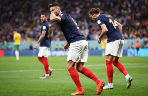 Video bàn thắng Pháp - Úc: Ngược dòng ngoạn mục, đẳng cấp nhà vua