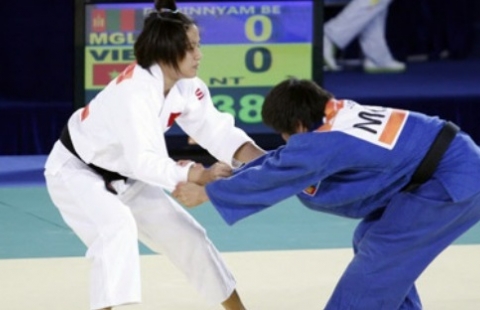 Judo Việt Nam thua chóng vánh ở ASIAD 17