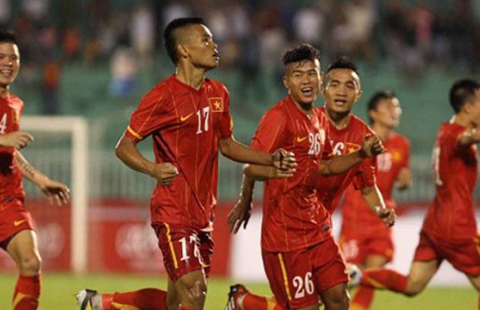 Video clip bàn thắng: U23 Việt Nam - U23 Kyrgyzstan ( Asiad 17 - Bóng đá nam )