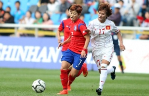 Video clip bàn thắng: Nữ Việt Nam 0-3 Nữ Hàn Quốc (Huy chương đồng Asiad 17)