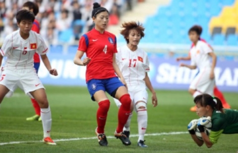 Thua 0-3 trước Hàn Quốc, ĐT nữ Việt Nam “lỡ hẹn” HCĐ Asiad 17