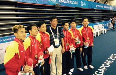 Bảng tổng sắp huy chương SEA Games 28 mới nhất của thể thao Việt Nam