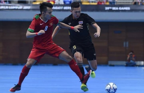 ĐT futsal Thái Lan bại trận, cơ hội mở ra cho Việt Nam