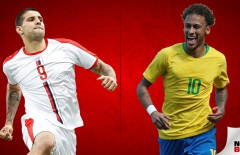 Đội hình ra sân chính thức Brazil vs Serbia: Hàng công mạnh nhất