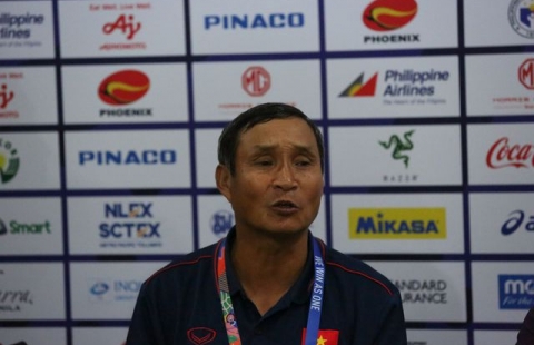 HLV Mai Đức Chung: 'Trận thắng Indonesia như 1 trận đấu tập'