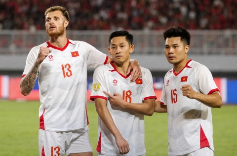 CĐV châu Á đồng loạt phản ứng khi Việt Nam đả bại Indonesia 3-0