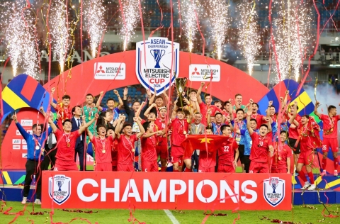 Bảng xếp hạng AFF Cup 2026 mới nhất: Việt Nam đứng đầu bảng