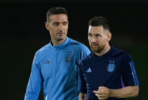 Scaloni: 'Điều duy nhất tôi ước là Messi thi đấu càng lâu càng tốt'