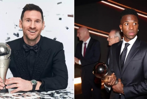 Messi lại gây tranh cãi với FIFA The Best 2024