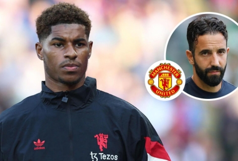 Ruben Amorim ra quyết định với Rashford