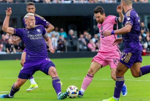 Trực tiếp Inter Miami 1-2 Orlando City: Messi rời sân