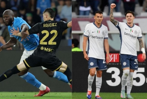 Kịch tính vòng 36 Serie A: Napoli hụt chân trước Genoa, Inter Milan áp sát ngôi đầu bảng