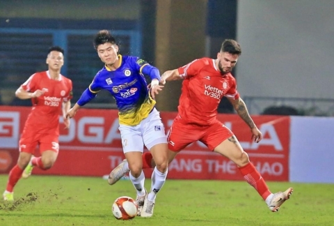 Trực tiếp Hà Nội FC vs Thể Công Viettel: Cố gắng bám đuổi