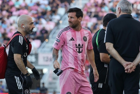 Messi chấn thương, Inter Miami nhọc nhằn vào tứ kết sau loạt luân lưu căng não