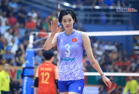 Bóng chuyền nữ Việt Nam thắng đậm trận ra quân VTV Cup 2025