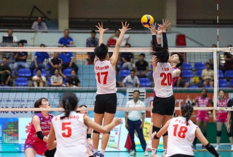 Trực tiếp bóng chuyền nữ U20 Việt Nam 0-1 U20 Thái Lan: Khởi đầu khó khăn