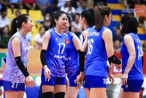 Bóng chuyền nữ Việt Nam toàn thắng sau vòng bảng VTV Cup 2025