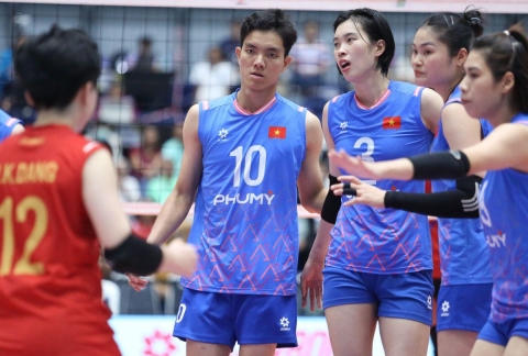Trực tiếp bóng chuyền nữ Việt Nam 0-0 Thái Lan: Khởi động