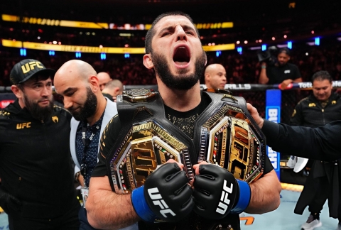 UFC 322: Islam Makhachev vô địch hai hạng cân, Valentina Shevchenko tiếp đà thống trị