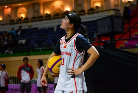 Trực tiếp bóng rổ 3x3 nữ Việt Nam vs Indonesia, 15h30 hôm nay 11/12