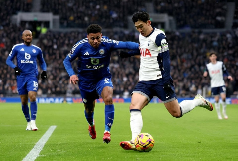 Trực tiếp Tottenham 1-0 Leicester City: Spurs áp đảo