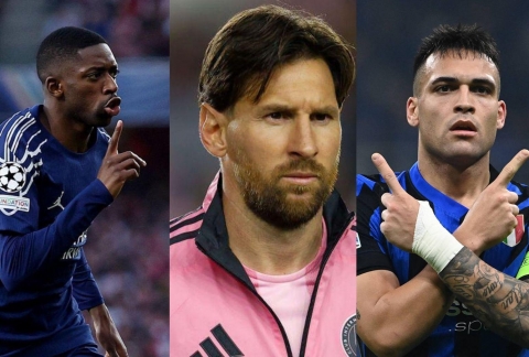 'Sống đủ lâu' để thấy Messi chung mâm với Dembele và Lautaro Martinez