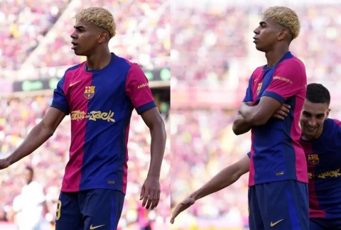 Yamal chế giễu Real Madrid bằng phong cách Ronaldo và Mbappe