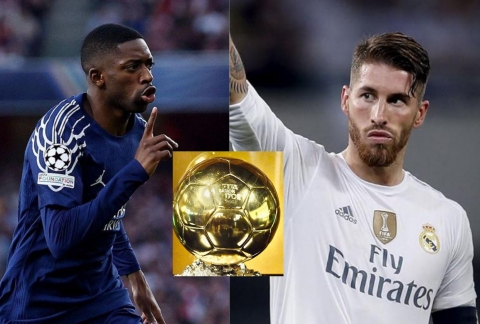 Không phải Dembele, Sergio Ramos muốn trao 5 Quả bóng Vàng cho 1 cầu thủ