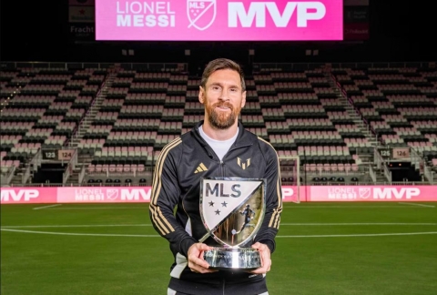 Vừa trở lại MLS, Messi lập tức nhận danh hiệu