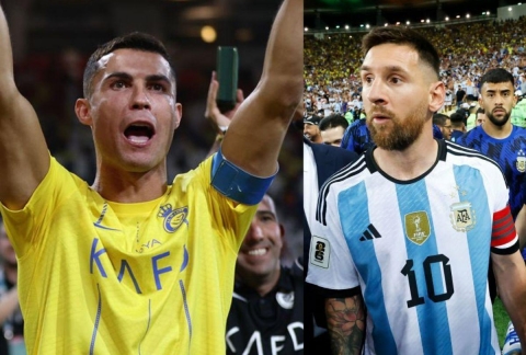 Đánh bại Messi, Ronaldo được chọn là 'GOAT' bóng đá