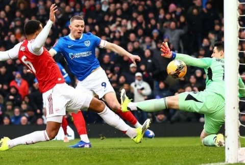 Trực tiếp Arsenal 4-1 Portsmouth: Áp đảo hoàn toàn