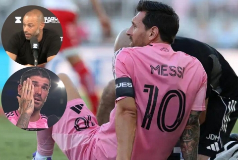 HLV Mascherano và Rodrigo De Paul lên tiếng về tình trạng chấn thương của Messi