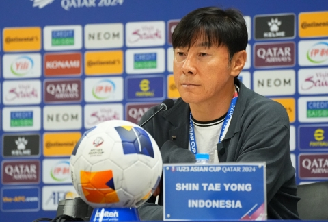 HLV Shin Tae Yong gửi lời gan ruột đến AFC trước cuộc đấu Iraq