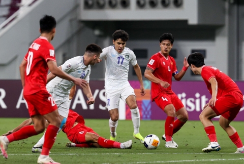 Trực tiếp U22 Việt Nam 0-0 U22 Uzbekistan: Bắt đầu diễn ra